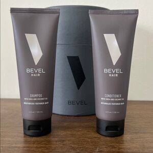 Bevel Hair Shampoo and Conditioner